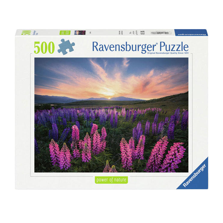 Afbeelding laden in galerijviewer, Ravensburger legpuzzel lupinen, 1000st.
