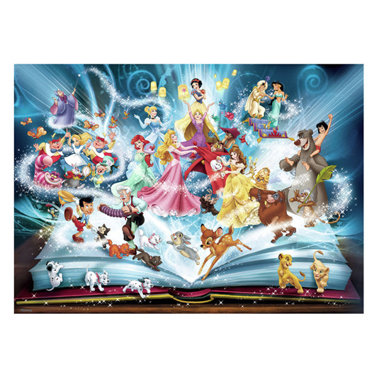 Afbeelding laden in galerijviewer, Ravensburger : puzzel disney's magische sprookjesboek -1500 stukjes - legpuzzel