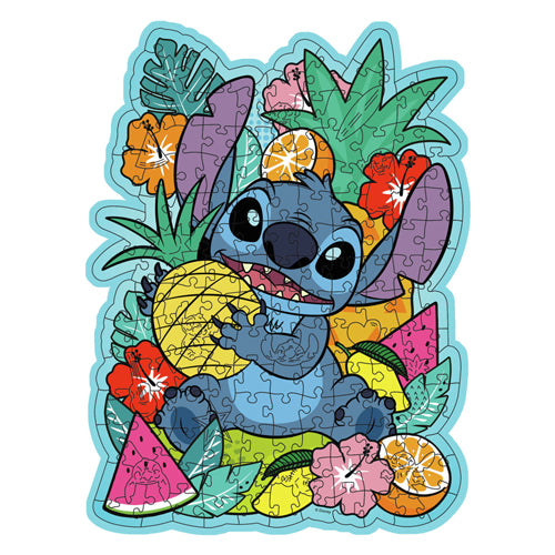 Afbeelding laden in galerijviewer, Ravensburger houten puzzel disney stitch - legpuzzel - 150 stukjes