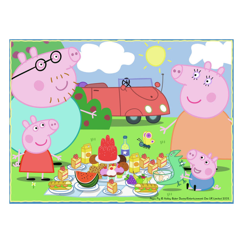 Afbeelding laden in galerijviewer, Ravensburger legpuzzel peppa pig 4in1, 24st.