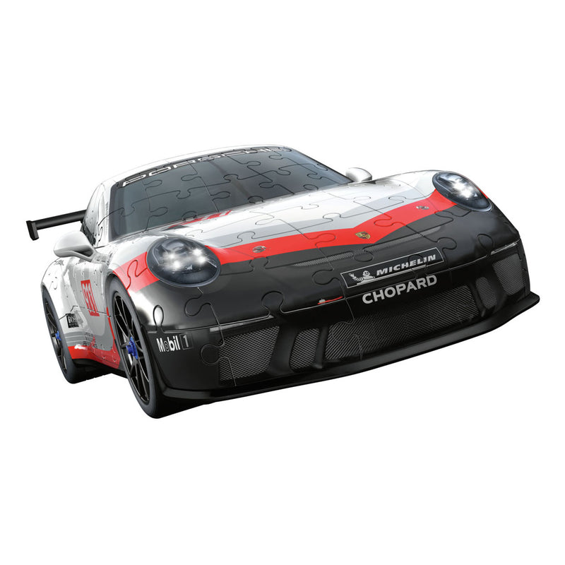 Afbeelding laden in galerijviewer, Ravensburger 3d puzzel porsche 911 gt3 cup, 108st.