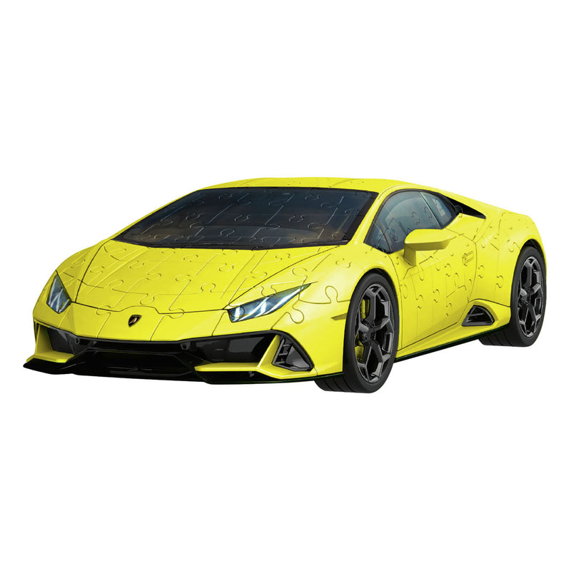Afbeelding laden in galerijviewer, Ravensburger 3d puzzel lamborghini huracan evo giallo, 108st.