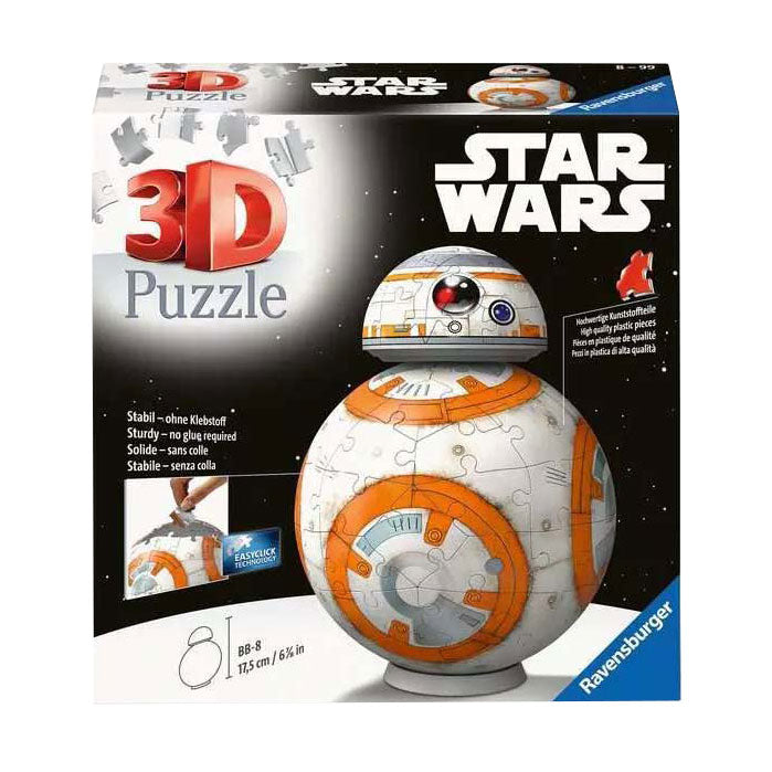 Afbeelding laden in galerijviewer, Ravensburger star wars bb8 - 3d puzzel