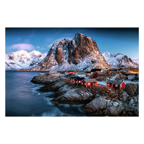 Afbeelding laden in galerijviewer, Ravensburger puzzel hamnoy, lofoten - legpuzzel - 3000 stukjes