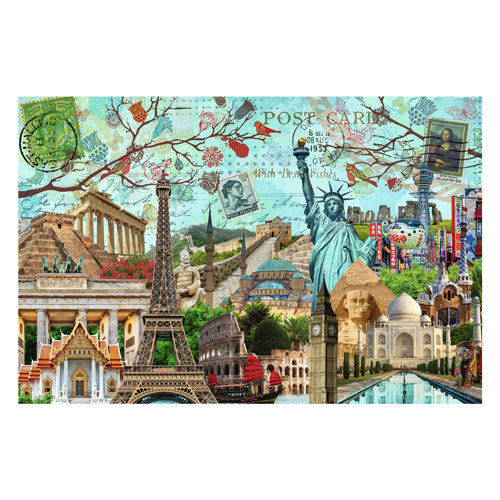 Afbeelding laden in galerijviewer, Ravensburger puzzel big city collage - legpuzzel - 5000 stukjes