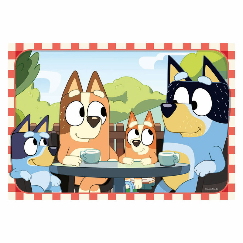 Afbeelding laden in galerijviewer, Ravensburger puzzel bluey 2x12 stukjes