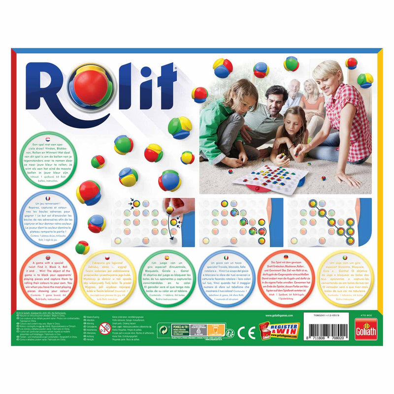 Afbeelding laden in galerijviewer, Goliath rolit - bordspel - gezelschapsspel