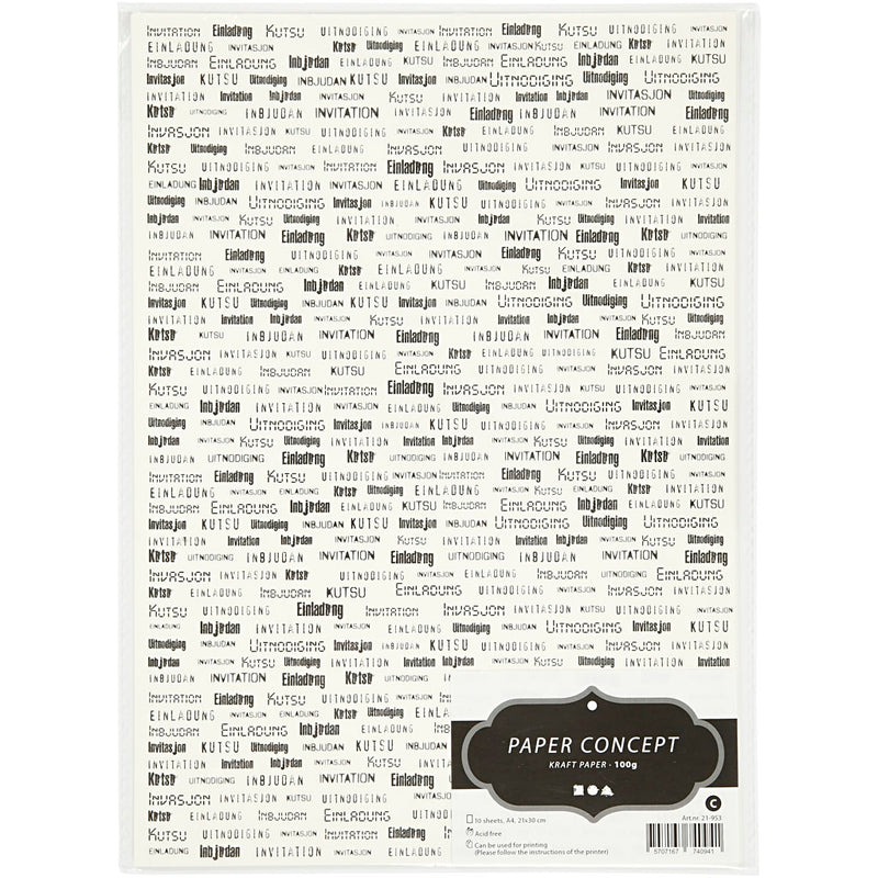 Afbeelding laden in galerijviewer, Https: www.cchobby.nl kraft-papier-a4-vel-210x297-mm-100-gr-10-vel-1-doos-21953