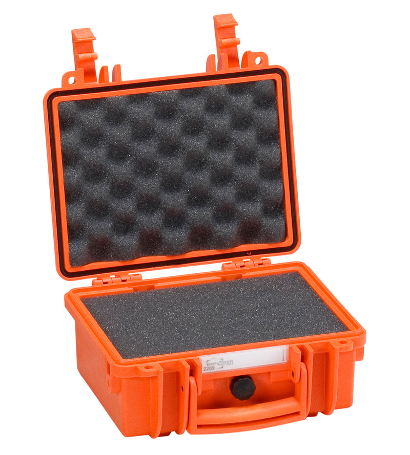 Afbeelding laden in galerijviewer, Explorer Cases 2209 Koffer Oranje met Plukschuim