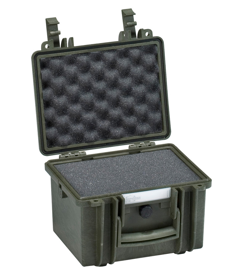 Afbeelding laden in galerijviewer, Explorer Cases 2214 Koffer Groen met Plukschuim