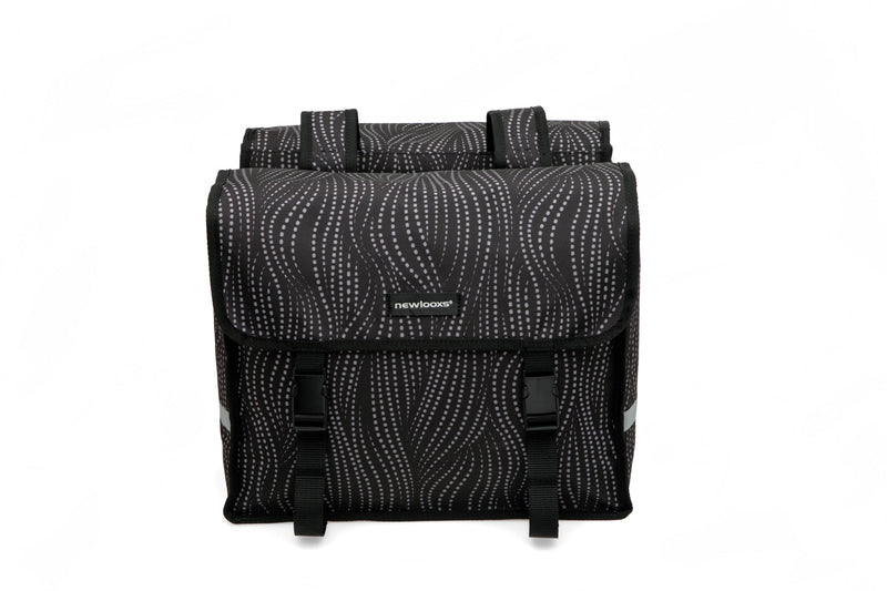 Afbeelding laden in galerijviewer, Newlooxs Tas New Fiori Double Dubbel | Alma | Black