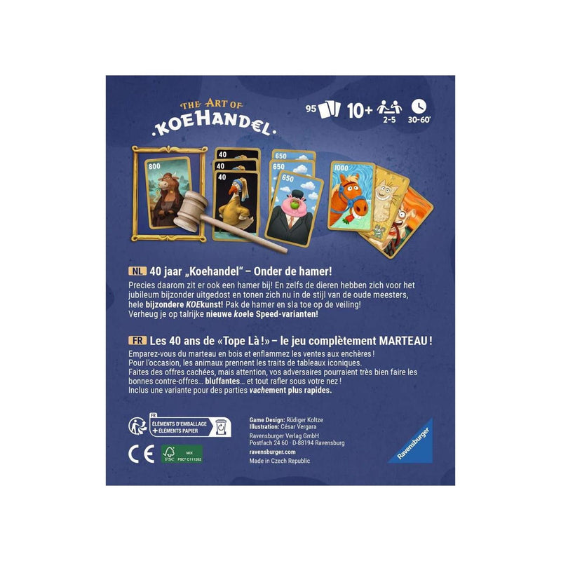 Afbeelding laden in galerijviewer, Ravensburger koehandel 40 jaar kaartspel