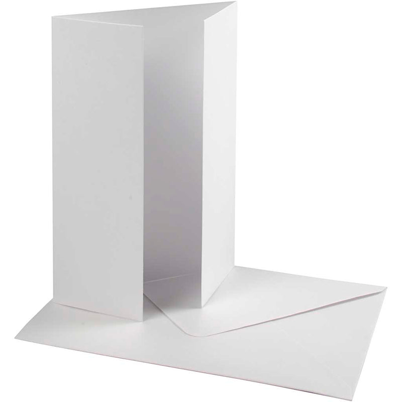 Afbeelding laden in galerijviewer, Https: www.cchobby.nl parelmoer-kaart-envelop-afmeting-kaart-10-5x15-cm-afmeting-envelop-11-5x16-5-cm-230-120-gr-wit-10-set-1-doos
