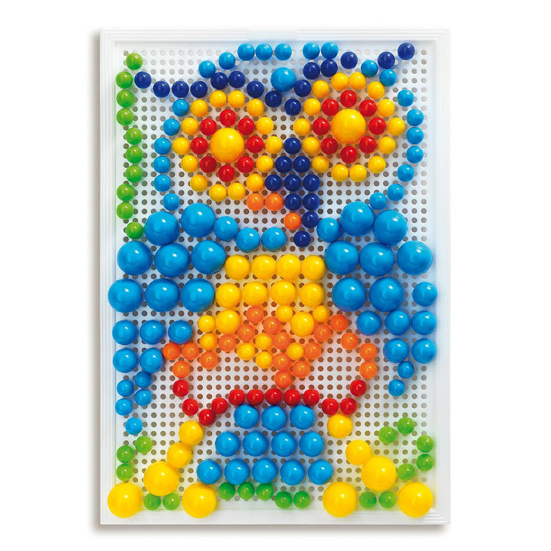 Afbeelding laden in galerijviewer, Quercetti insteek mozaïek, 280 pins