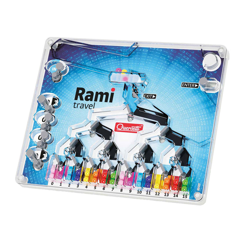 Afbeelding laden in galerijviewer, Quercetti reisspel intelligent rami
