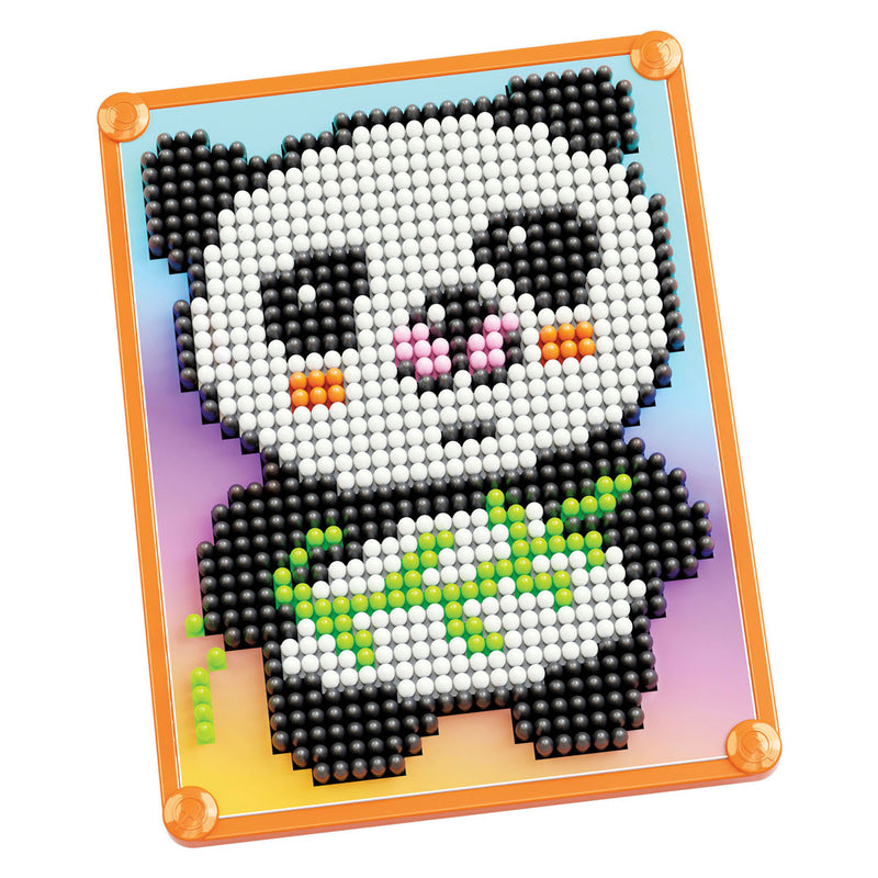 Afbeelding laden in galerijviewer, Quercetti pixel art mozaïek speelgoed panda 946dlg - creatief speelgoed.