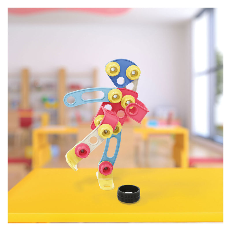 Afbeelding laden in galerijviewer, Quercetti tecno play eco constructie bouwset, 52dlg.