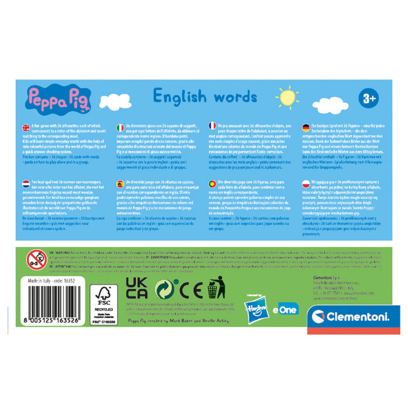 Afbeelding laden in galerijviewer, Clementoni Peppa Pig Eerste Engelse Woordjes