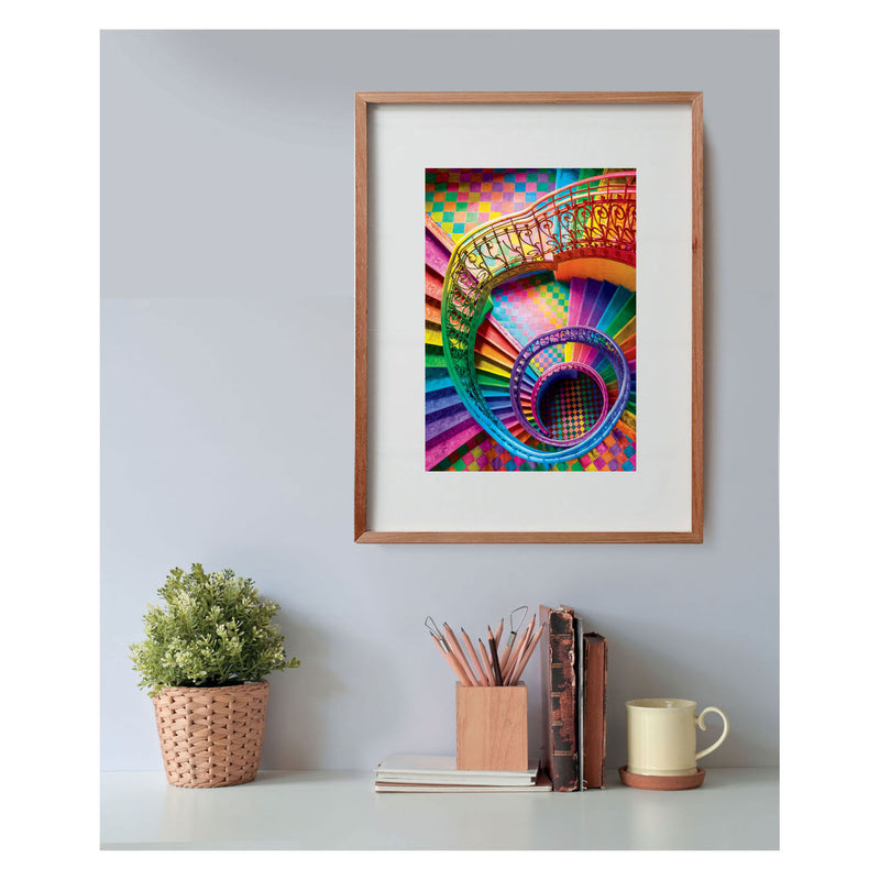 Afbeelding laden in galerijviewer, Clementoni Colorboom Legpuzzel Stairs, 500st.