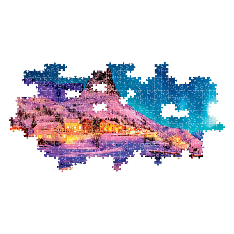 Afbeelding laden in galerijviewer, Clementoni panorama legpuzzel lofoten, 1000st.
