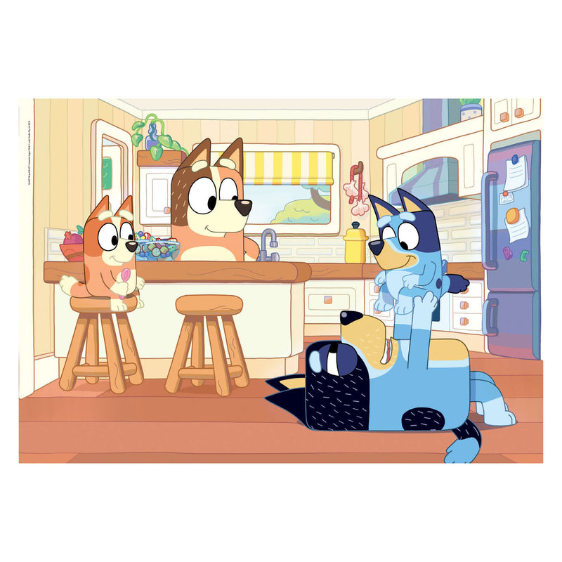 Afbeelding laden in galerijviewer, Clementoni legpuzzel - bluey in de keuken, 104st.