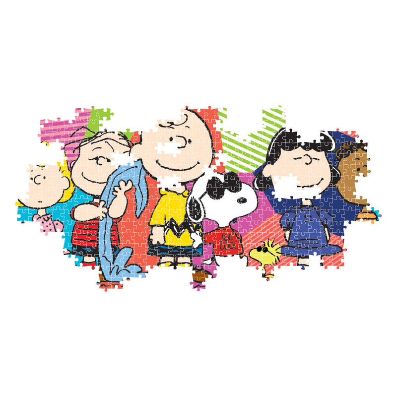 Afbeelding laden in galerijviewer, Clementoni Legpuzzel Panorama Peanuts Snoopy, 1000st.