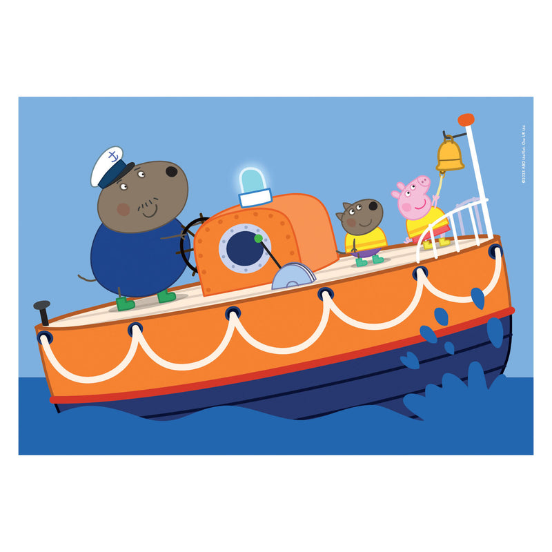 Afbeelding laden in galerijviewer, Clementoni legpuzzel super color peppa pig, 2x20st.
