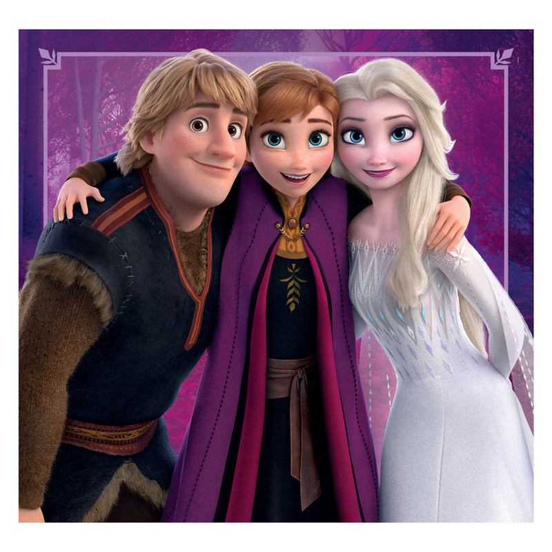 Afbeelding laden in galerijviewer, Disney clementoni legpuzzel super color vierkant frozen, 3x48st.