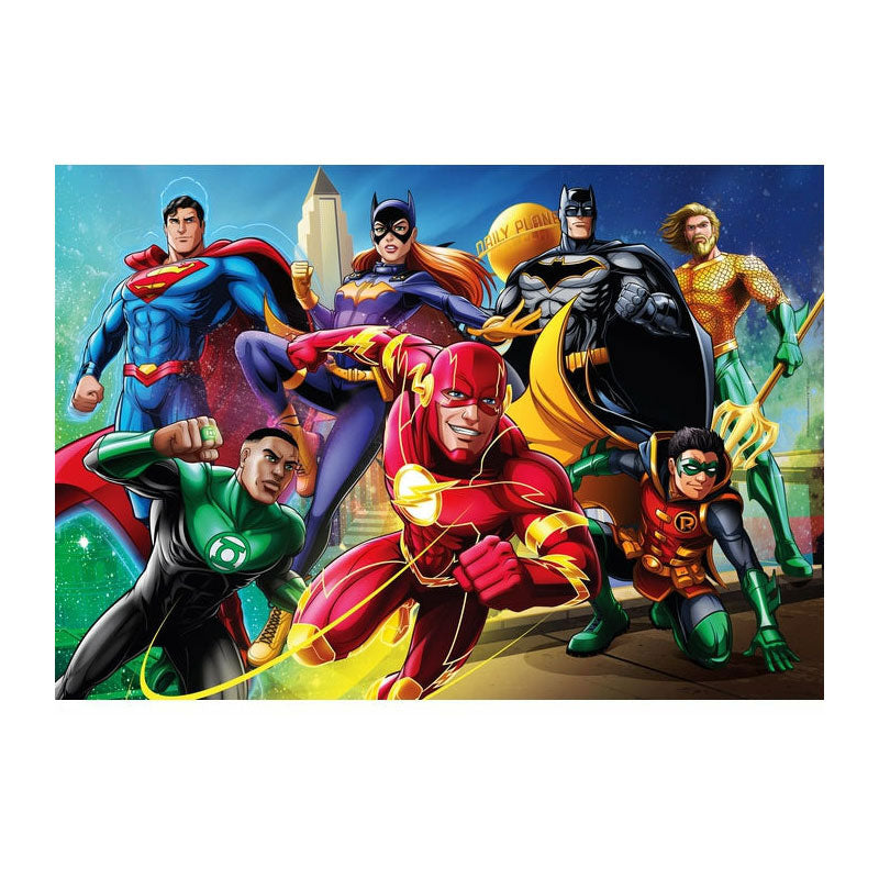 Afbeelding laden in galerijviewer, Clementoni legpuzzel super color dc comics, 104st.