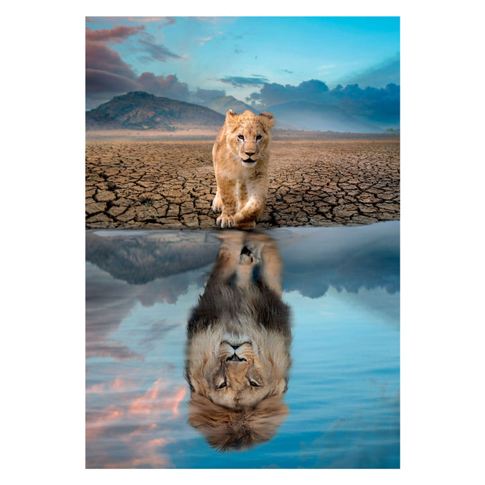 Afbeelding laden in galerijviewer, Clementoni legpuzzel super color self reflection, 300st.
