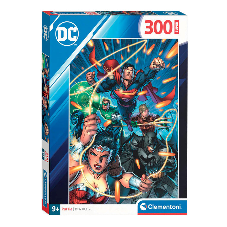 Afbeelding laden in galerijviewer, Clementoni legpuzzel super color dc comics justice league, 300st.