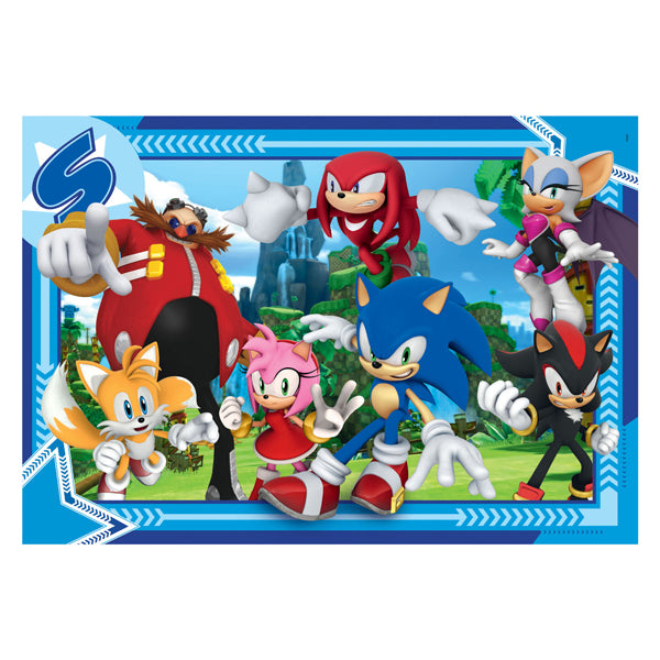 Afbeelding laden in galerijviewer, Clementoni legpuzzel super color sonic, 300st.