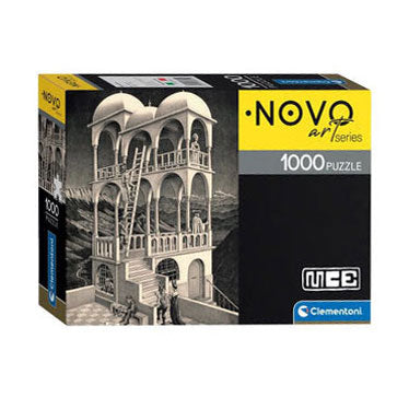 Afbeelding laden in galerijviewer, Clementoni legpuzzel m. c. escher belverdere, 1000st.