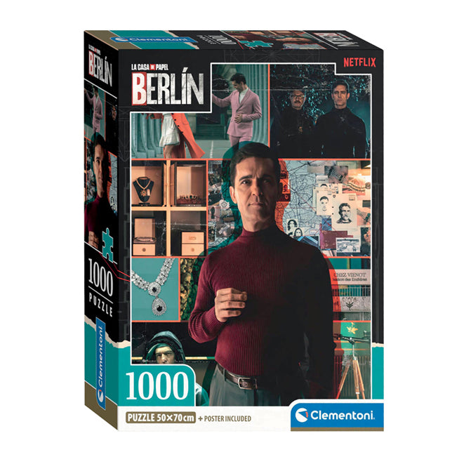 Afbeelding laden in galerijviewer, Clementoni legpuzzel la casa de papel ii, 1000st.