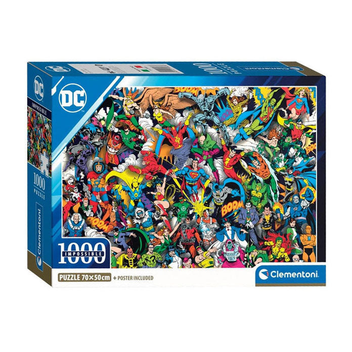 Afbeelding laden in galerijviewer, Clementoni legpuzzel dc comics justice league, 1000st.
