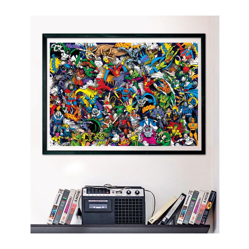 Afbeelding laden in galerijviewer, Clementoni legpuzzel dc comics justice league, 1000st.