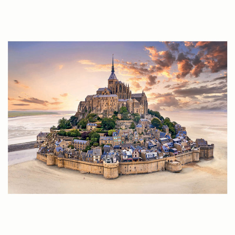 Afbeelding laden in galerijviewer, Clementoni legpuzzel mont saint-michel, 1500st.