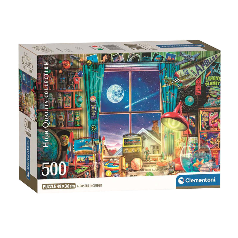 Afbeelding laden in galerijviewer, Clementoni legpuzzel to the moon, 500st.