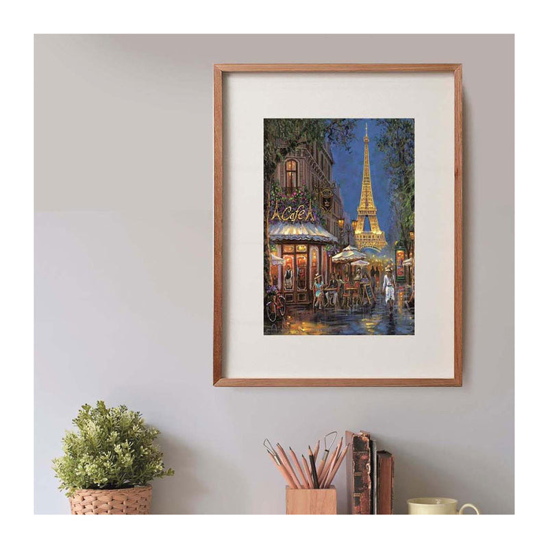 Afbeelding laden in galerijviewer, Clementoni legpuzzel night at the eiffel café, 500st.