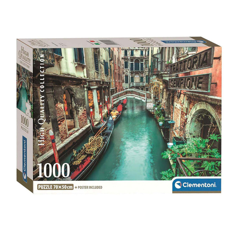 Afbeelding laden in galerijviewer, Clementoni legpuzzel venice canal, 1000st.