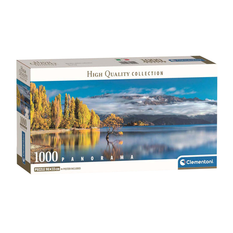 Afbeelding laden in galerijviewer, Clementoni legpuzzel wanaka's golden reflections, 1000st.