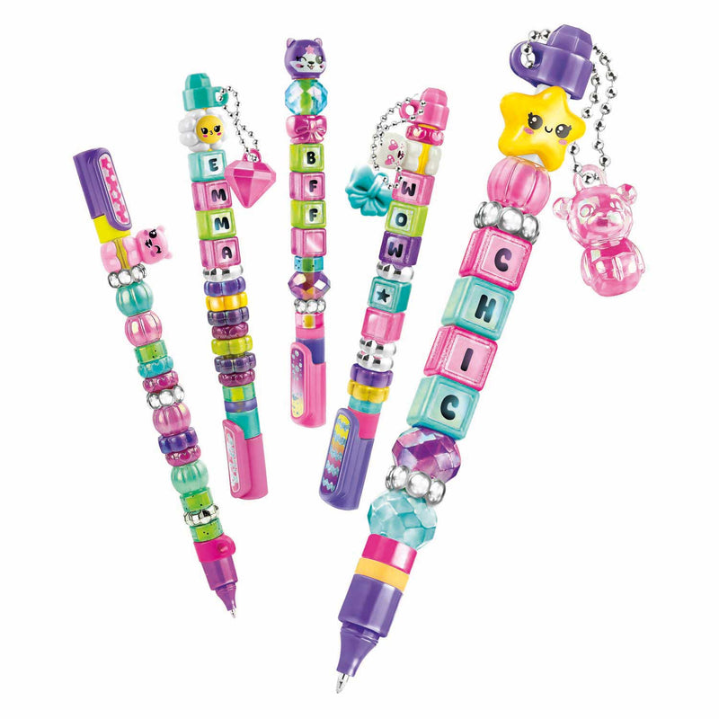 Afbeelding laden in galerijviewer, Clementoni idea - pennen creatiestudio - knutselpakket vol accessoires - message glitterpennen - het creatieve cadeautje - vanaf 6 jaar