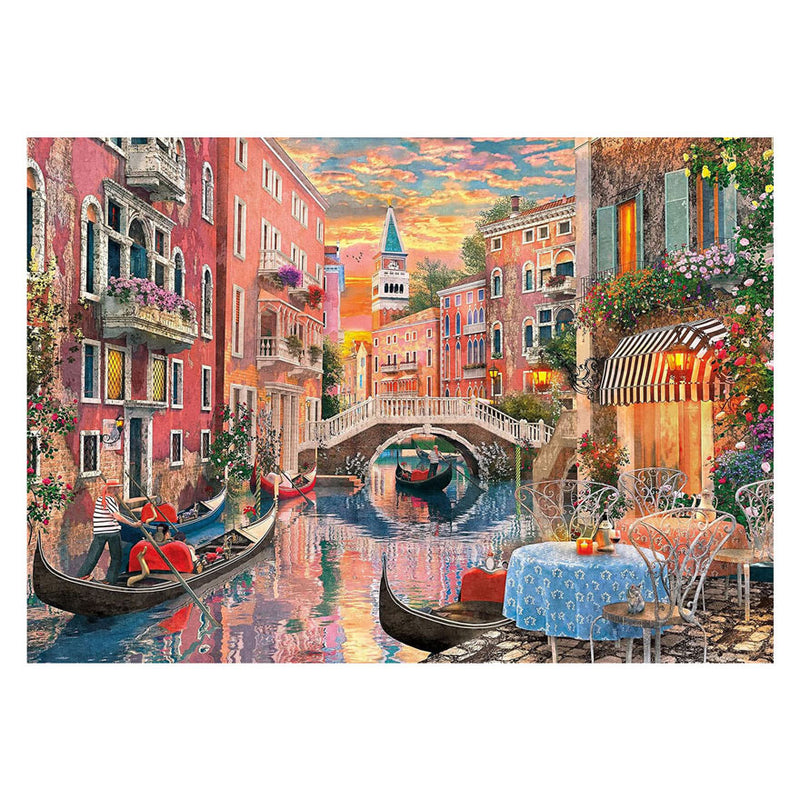 Afbeelding laden in galerijviewer, Clementoni legpuzzel venetie zonsondergang - 6000st.
