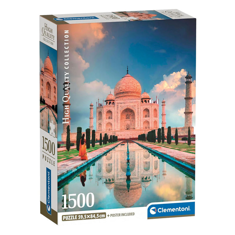 Afbeelding laden in galerijviewer, Clementoni legpuzzel taj mahal - 1500st.