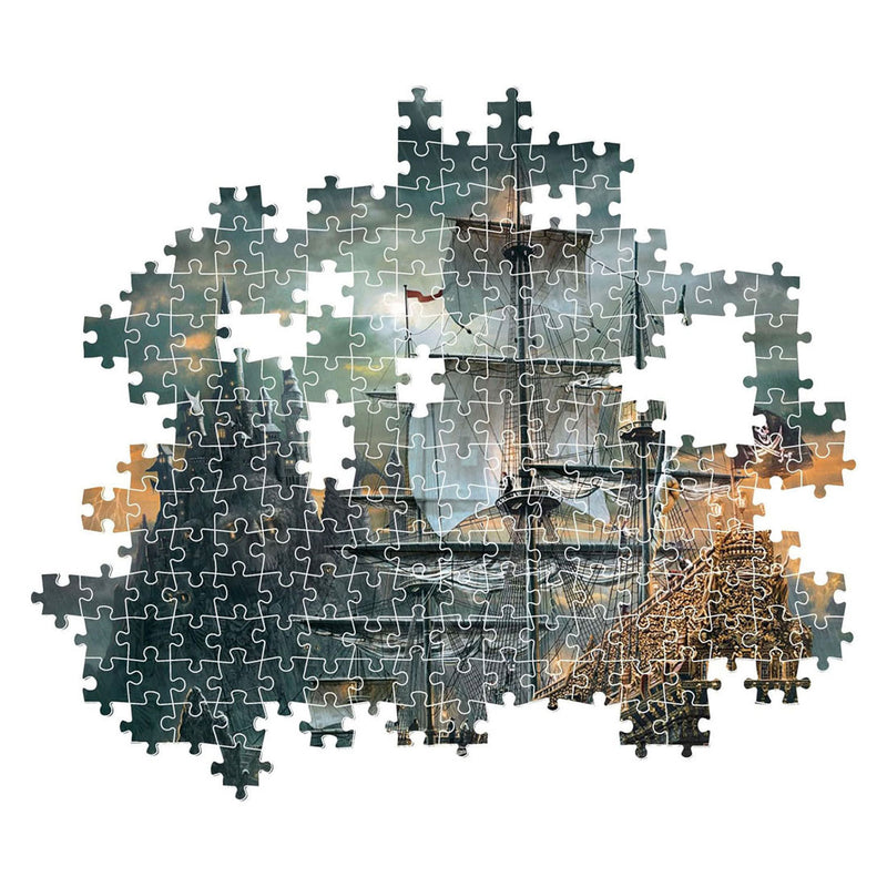 Afbeelding laden in galerijviewer, Clementoni legpuzzel het piratenschip - 1500st.