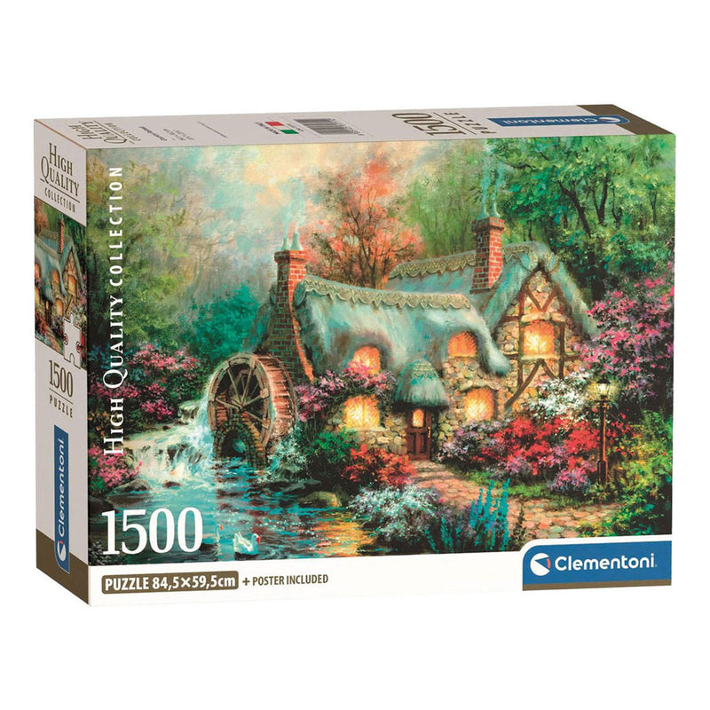 Afbeelding laden in galerijviewer, Clementoni legpuzzel country retreat - 1500st.