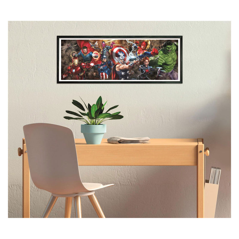 Afbeelding laden in galerijviewer, Clementoni legpuzzel marvel panorama - 1000st.