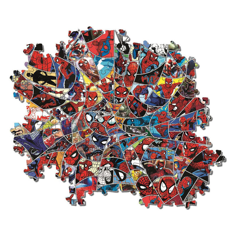 Afbeelding laden in galerijviewer, Clementoni legpuzzel onmogelijke marvel spiderman - 1000st.
