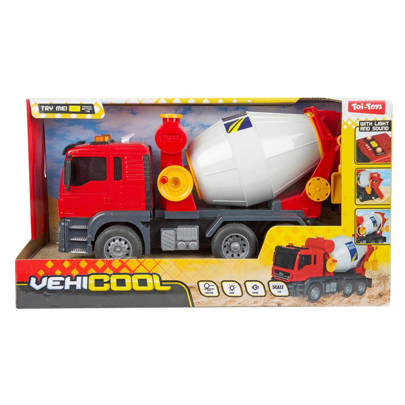 Afbeelding laden in galerijviewer, Toi-toys vehicool betonwagen - 26cm