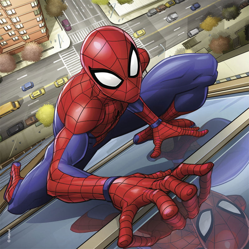 Afbeelding laden in galerijviewer, Ravensburger puzzel spiderman in actie - 3x49 stukjes